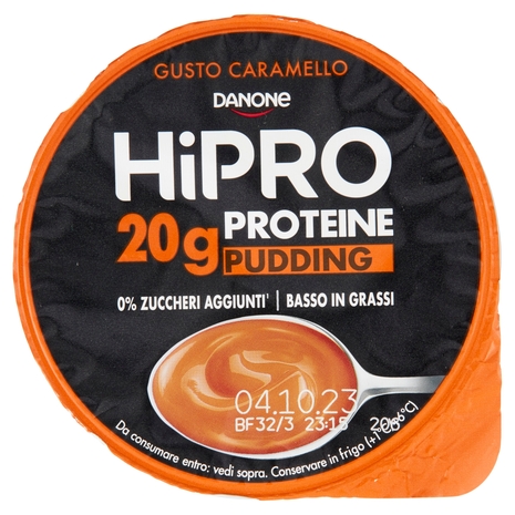 HIPRO Pudding 20g Proteine gusto Caramello 200g